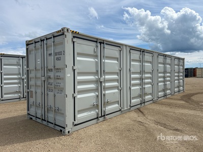 2026 40 ft High Cube Multi-Door Storage Container