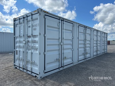 2026 40 ft High Cube Open-Sided Storage Container (Unused)