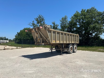 2001 Gen trail DF33C11A T/A Semi-Remorque Benne 2 essieux Tipping Trailer