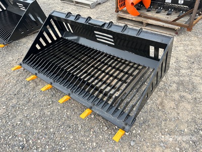 2026 GIYI GY-RB66 66 in Skeleton Skid Steer Bucket (Unused)