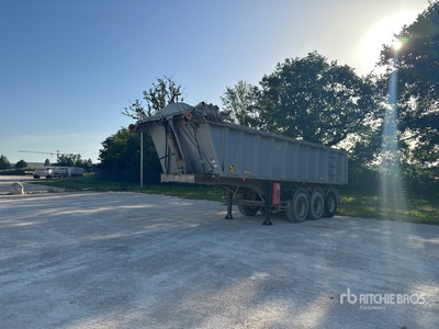 2005 Benalu TF34CZ1LC1RA Tri/A Semi-Remorque Benne 3 Essieux End Dump Trailer