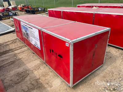2026 SKLP SK-S5025 Metal Livestock Shelter 50 ft x 25 ft Zelte und Zeltkomponenten (Unused)