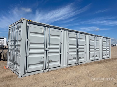 2026 40 ft High Cube Multi-Door Storage Container