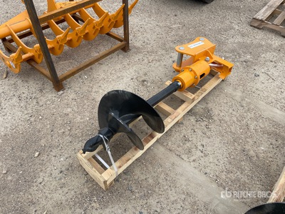 2026 GIYI 15 in Excavator Auger - Fits Cat 305 (Unused)