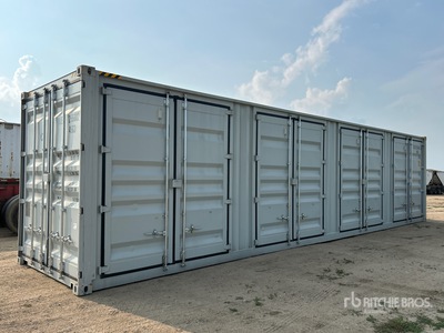 2026 40 ft High Cube Multi-Door Contenedor de almacenamiento