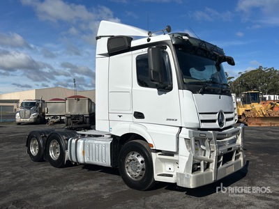 2018 Mercedes-Benz Actros 2653 6x4 T/A Sleeper Truck Tractor