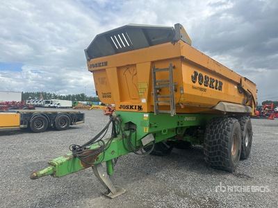 2009 Joskin Trans KRP 22/50 T/A Dump Utility Trailer
