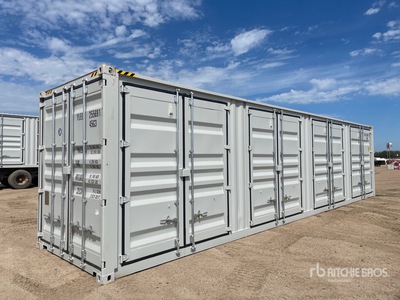 2026 40 ft High Cube Multi-Door Storage Container