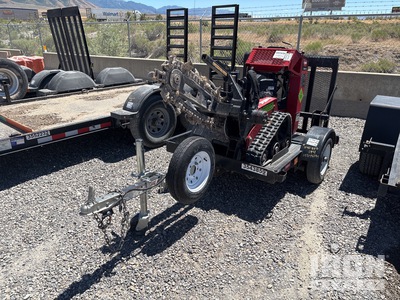 Toro TRX16-22972HD 24" Tracked Trencher w/2021 teske 4x5 dingo Trailer