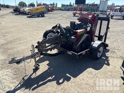 Toro TRX16-22972 Tracked Trencher w/2021 Teske 4x5 Dingo Trailer