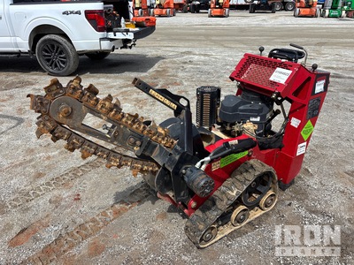 Toro TRX16 Walk Behind Trencher w/2021 Teske T22979 Trailer