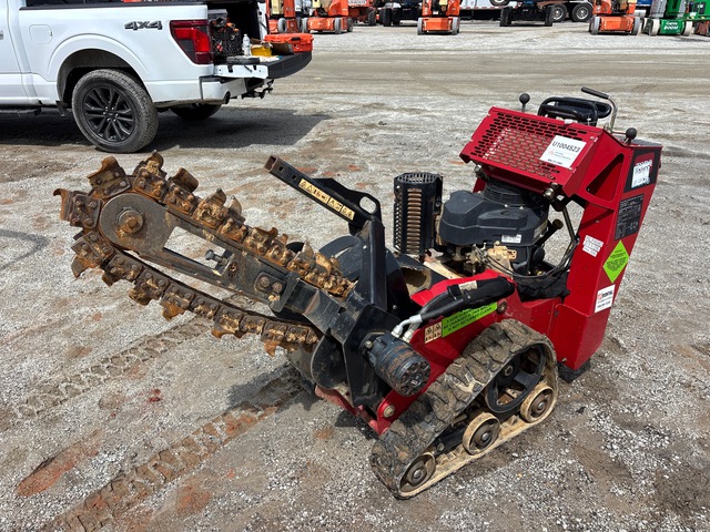 2021 Toro TRX-16 Walk Behind Trencher w/2021 Teske T22979 Trailer