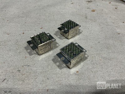 (8) Struthers-Dunn M83536/6-012M Electromagnetic Relays