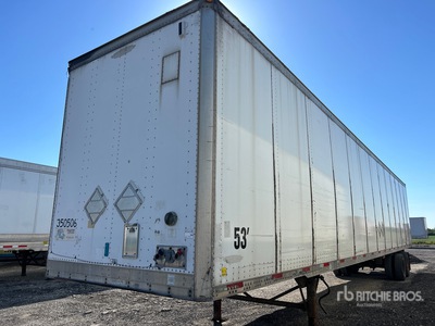 2007 Trailmobile 53 ft x 102 in T/A Gesloten aanhangwagen