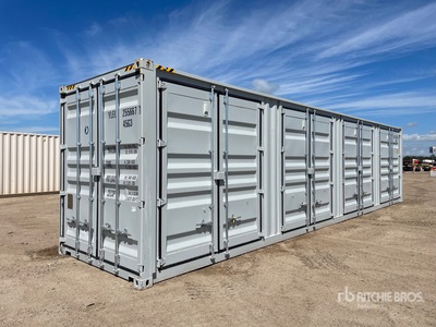 2026 40 ft High Cube Multi-Door Storage Container