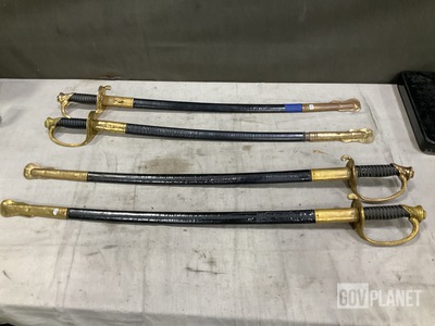 (18) Swords w/Scabbards