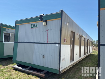 57 ft x 12 ft 5 in 7 Person Mobile Camp
