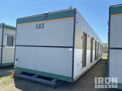 56 ft x 12 ft 5 in 7 Person Skid-Mounted Mobile Camp