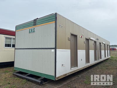 2008 Alberta Modulars 57 ft x 12 ft 2 in 7 Person Skid-Mounted Mobilny obóz