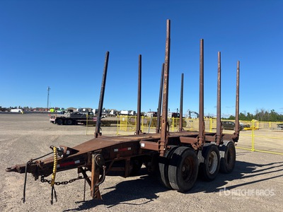 18 ft Tri/A Log Trailer