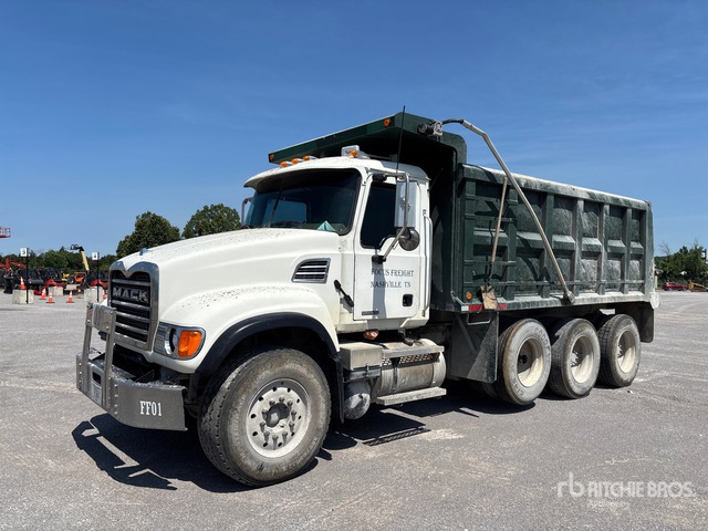 2007 Mack CV713 8x4 Tri/A Dump Truck