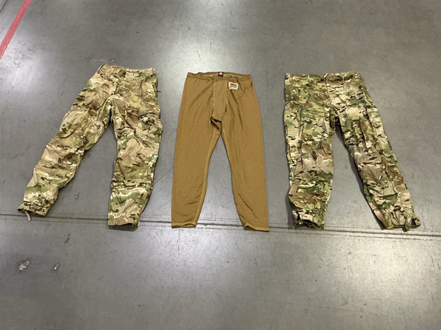 (22) Pairs of Cold Weather Trousers, (50) Pairs of Drawers & Assorted Items