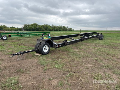 2018 MD Stud King 42 43 ft Header Transport Trailer