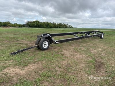 2008 MD Stud King 38 38 ft 10 in Header Transport Trailer