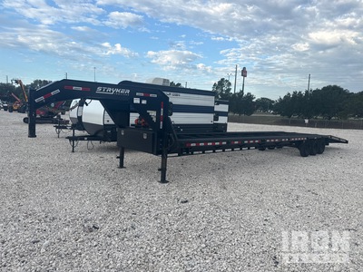 2025 Ascend Tri/A Open Car Carrier Trailer