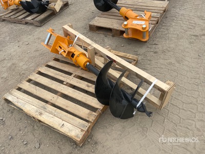 2026 GIYI 15 in Excavator Auger - Fits Cat 305 (Unused)