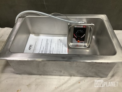 (2) APW Wyott 56445 Hot Food Wells