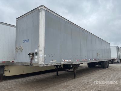 2005 Wabash 53 ft x 102 in T/A Van Trailer