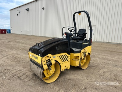 2007 Bomag BW100AD-4 Double Drum Roller