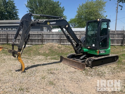 2019 John Deere 50G Minikoparka