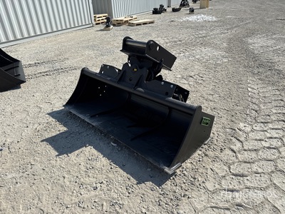 2026 Haener HHG4160-MS08A Tilt Ditch Excavator Bucket (Unused)
