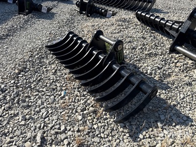 2026 Haener HBR1000-P35A Lifting Excavator Rake (Unused)
