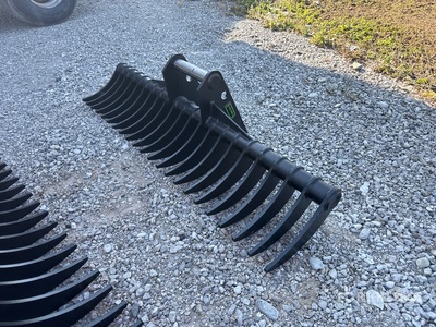 2026 Haener HBR1800-MS08 Lifting Excavator Rake (Unused)