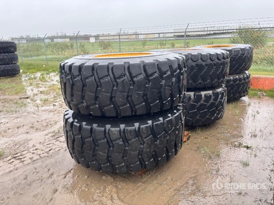 Quantity of (6) 23.5x25 Tires