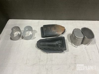 (128) Entrenching Tools, (259) Water Canteen Cups & (224) Canteen Cup Stands