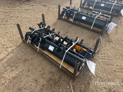 Quantity of (8) 2026 VICSEC VCA-8 Mini Excavator Attachments (Unused)