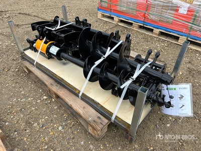 Quantity of (8) 2026 VICSEC VCA-8 Mini Excavator Attachments (Unused)