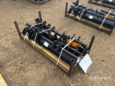Quantity of (8) 2026 VICSEC VCA-8 Mini Excavator Attachments (Unused)