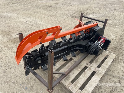 2026 GIYI GY-X39F 39 in Mini Skid Steer Trencher (Unused)