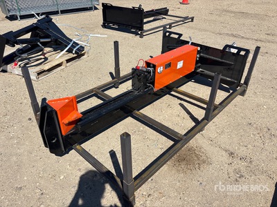 2026 GIYI GY-HLS82 25 in Skid Steer Log Splitter (Unused)