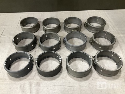 (12) Eaton CA34040-092 Grooved Clamp Couplings