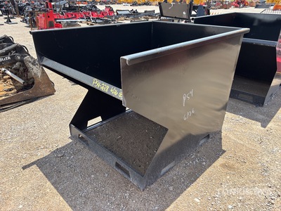 2025 Kit Containers 2YFT-SST 49 in Skid Steer Dump Hopper (Unused)