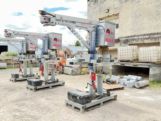 Construction Robotics Electric Robotic Masonry Mule