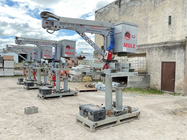 Construction Robotics Electric Robotic Masonry Mule