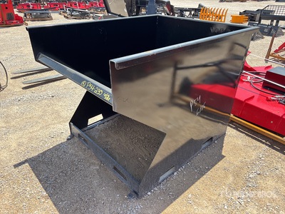 2025 Kit Containers 2YFT-SST 49 in Skid Steer Dump Hopper (Unused)