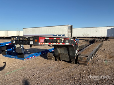 2007 Trail King TK110 Tri/A Removable Gooseneck Lowboy Trailer
